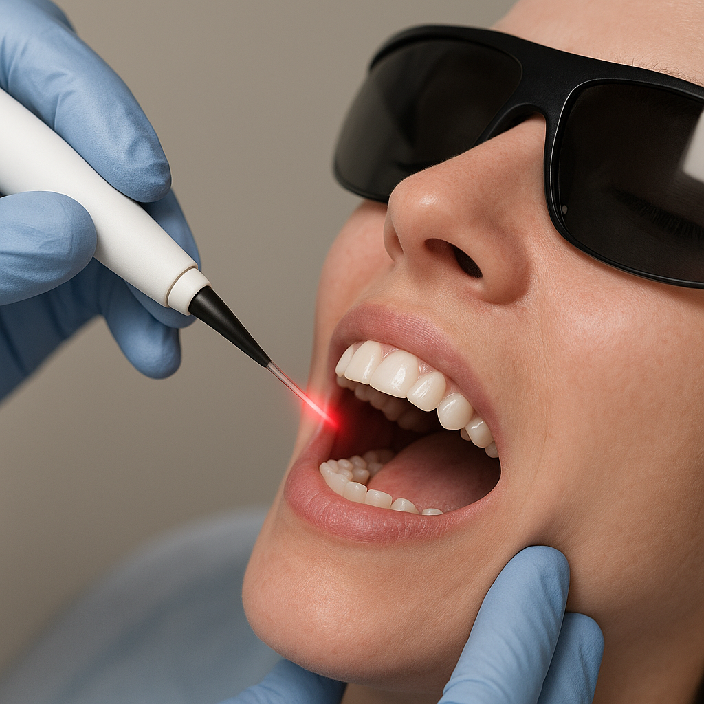 Co to jest leczenie zębów laserem i jakie ma zalety?