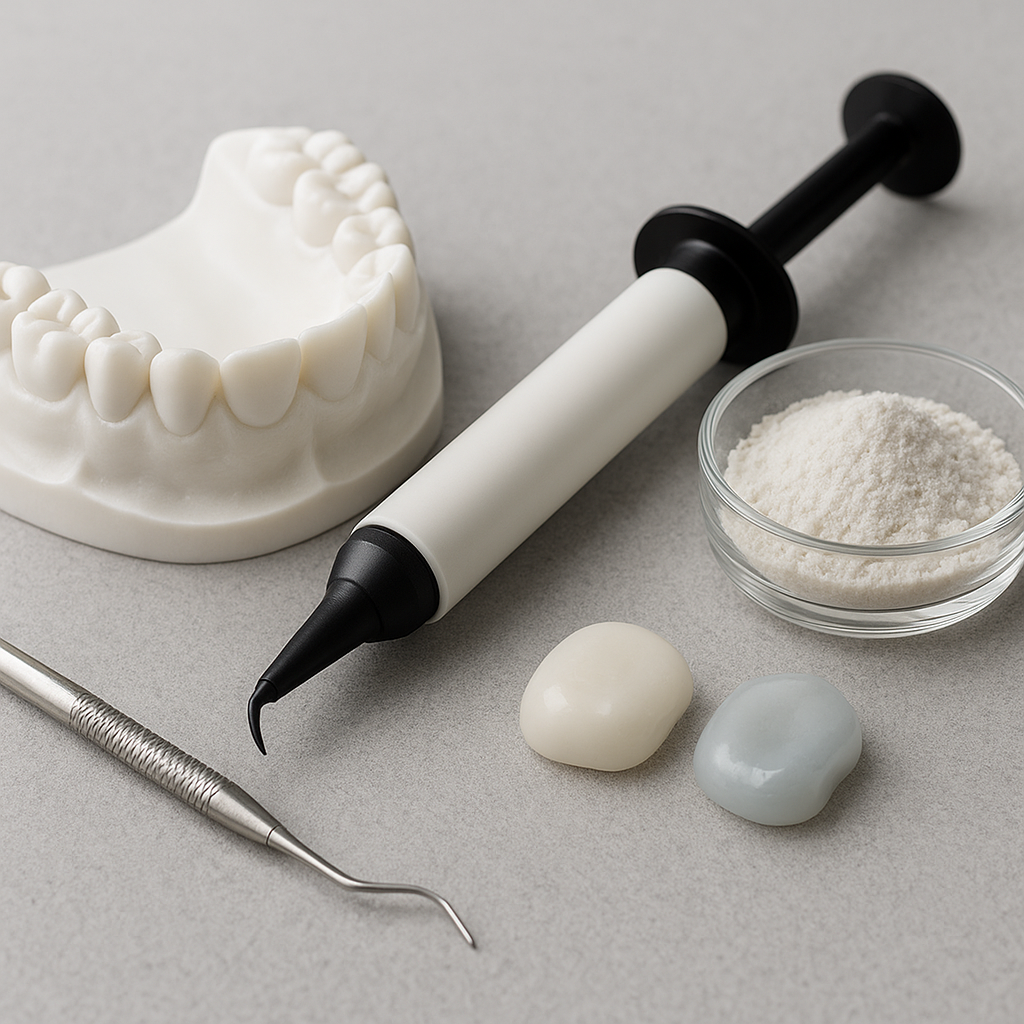 Jakie materiały stosuje się do wypełnień zębów?