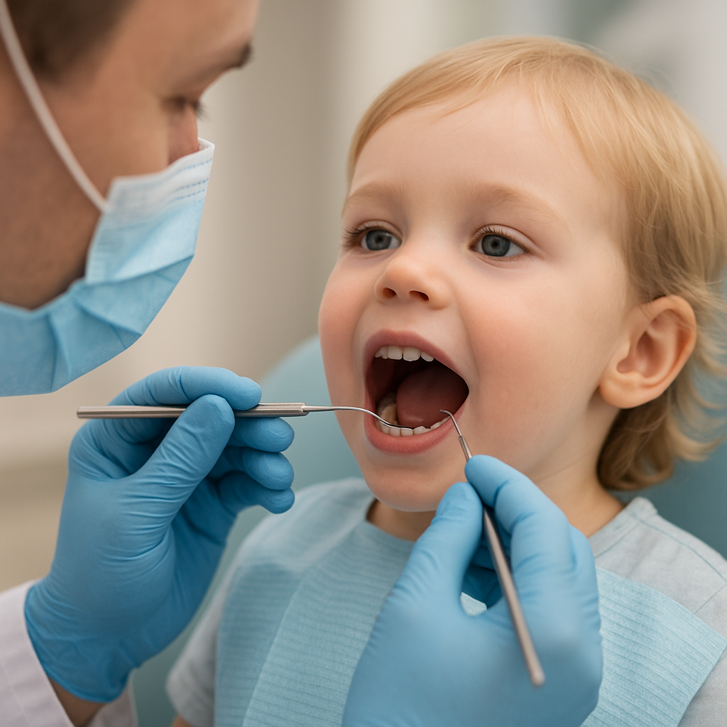 Leczenie zębów mlecznych u dzieci – na co zwrócić uwagę?