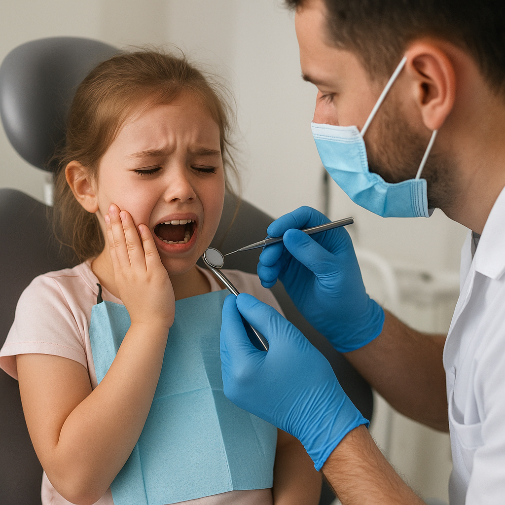 Leczenie zębów u dzieci – jak radzić sobie z lękiem przed dentystą?