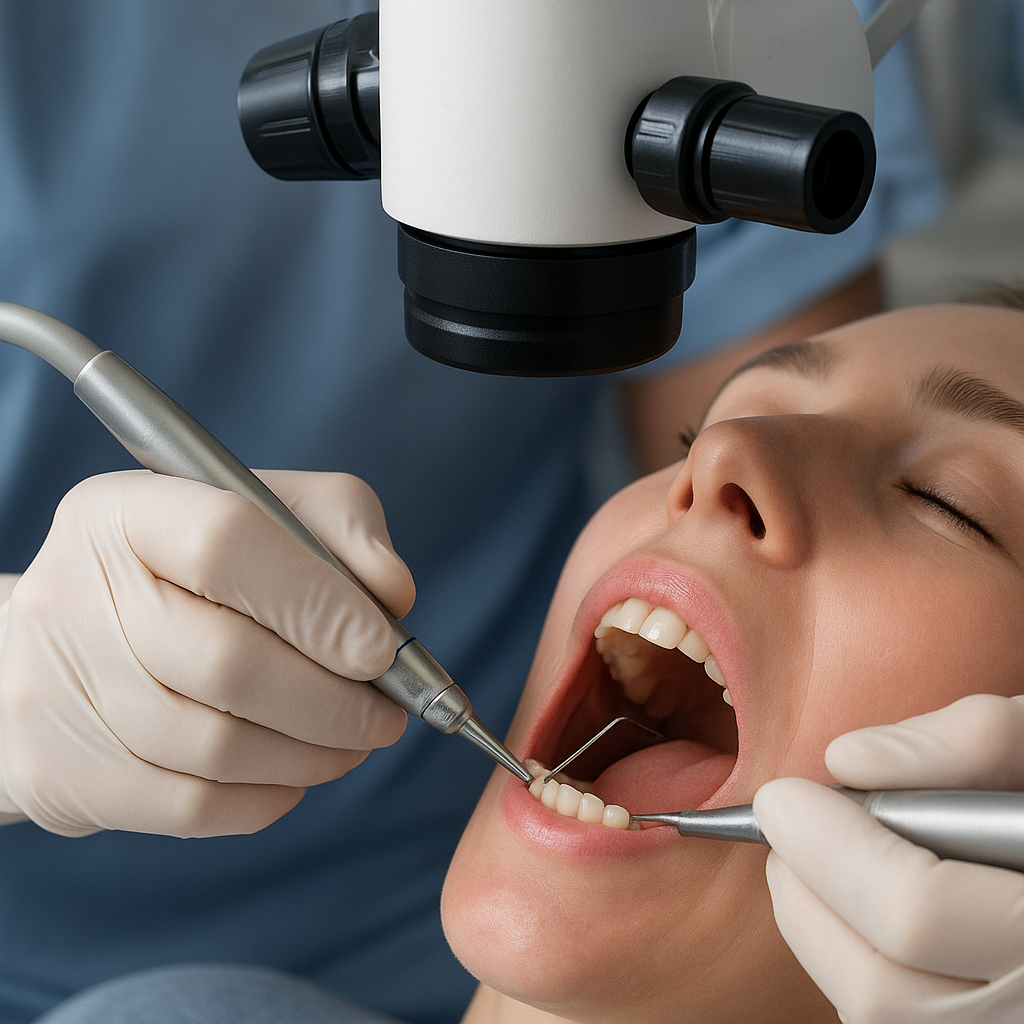 Czym jest endodoncja mikroskalna i jakie daje efekty?