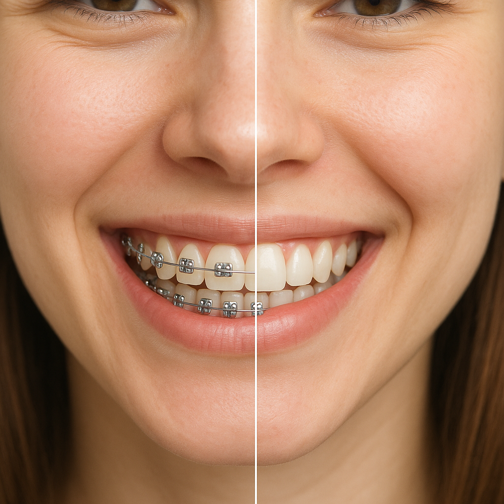 Jakie są korzyści z leczenia zębów za pomocą ortodontycznych aparatów stałych?