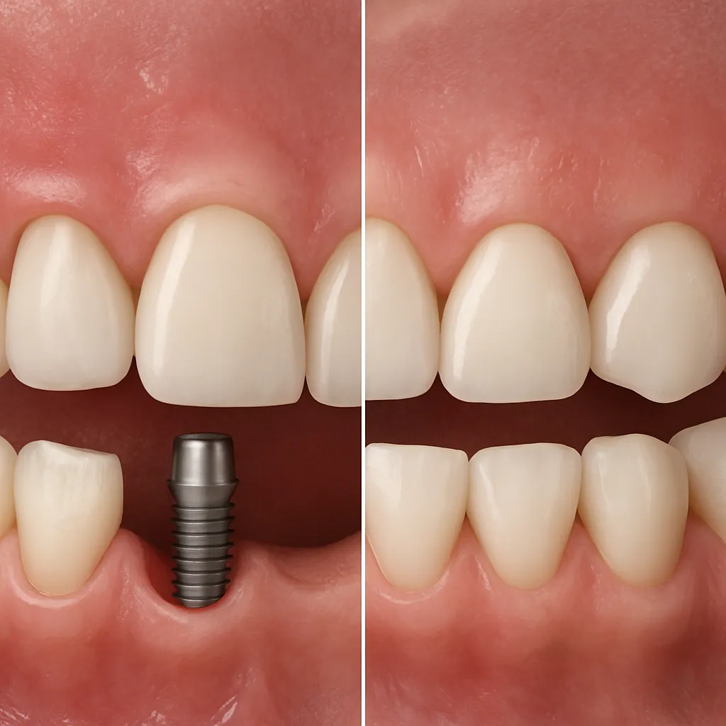 Jakie są różnice między implantami a mostami protetycznymi?